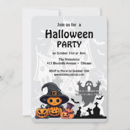 Convite Convite: Casa de HALLOWEEN #1
