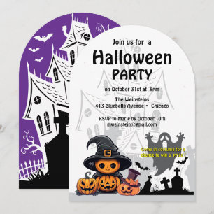 Convite Convite: Casa de HALLOWEEN #2