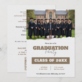 Convite 🎓Convite de festa de formatura com código QR do a