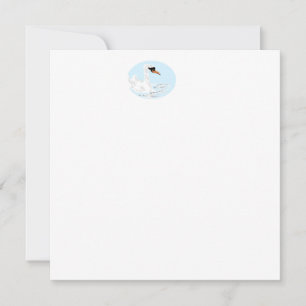 Convite Convite: Logotipo de um Cisne