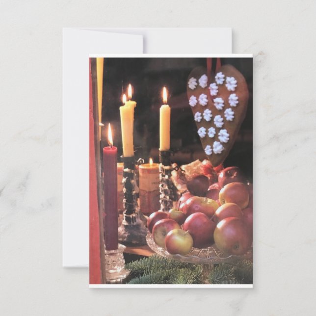 CONVITE **CONVITE PARA JANTAR DE AÇÃO DE GRAÇAS** (Frente)