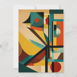 Convite "Convite Surrealista Bauhaus"