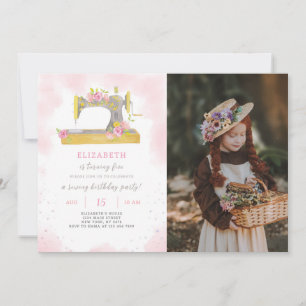 Convite Convocação De Aniversário Com Foto