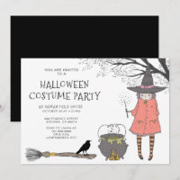 Convocação de Festa de Halloween das Bruxas Brew K