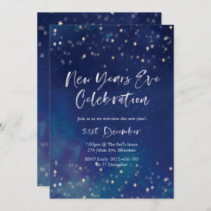 Convite Convocação de Vésperas de ano novo