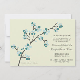 Convite Convocação Moderna para para o Casamento de Cherry
