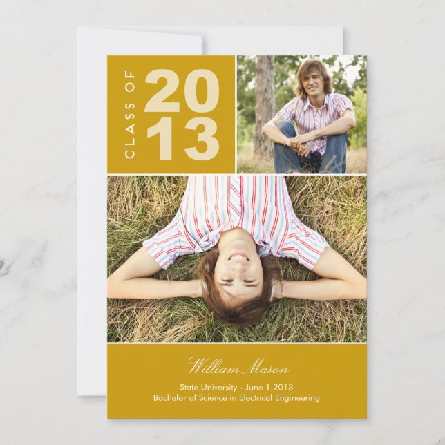 Convite Convocação para a graduação tão orgulhosa (Frente)