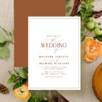 Convocação para Casamento de Terracotta