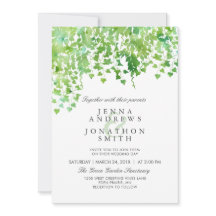 Convocação para Casamento Verde