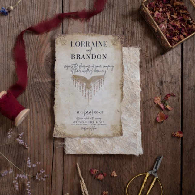 Convite Convocação para o Casamento Norse Saga (Norse Saga Viking inspired alternative wedding invitation)