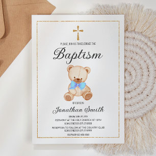 Convite Convocação para o Natal do Urso de Teddy