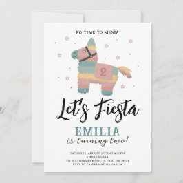 Convite Convocação para o partido Fiesta Piñata Earthy Mut