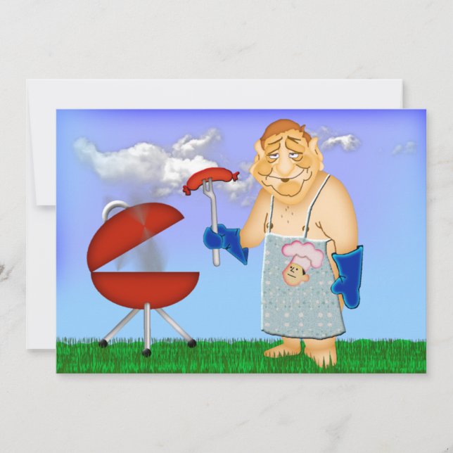 Convite Cook-out no Dia do Trabalho (Frente)