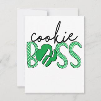 Convite Cookie Boss Scout Girls Cookie Dealer