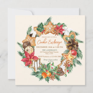 Convite Cookies cozidos com amor