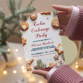 Convite Cookies I Sweets Exchange Party