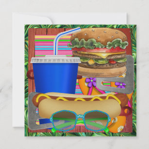 Convite Cookout - CHURRASCO - Sem Versão da Cerveja! SRF