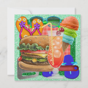 Convite Cookout - CHURRASCO! SRF