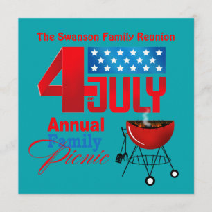 Convite Cookout de CHURRASCO de piquenique da Reunião da