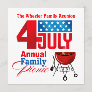 Convite Cookout de CHURRASCO de piquenique da Reunião da 