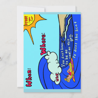 Convite Cool party invite 