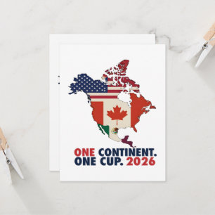Convite Copa do Mundo EUA Canadá México
