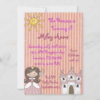 Convite cópia de princesa, a princesa está girando 1!!...