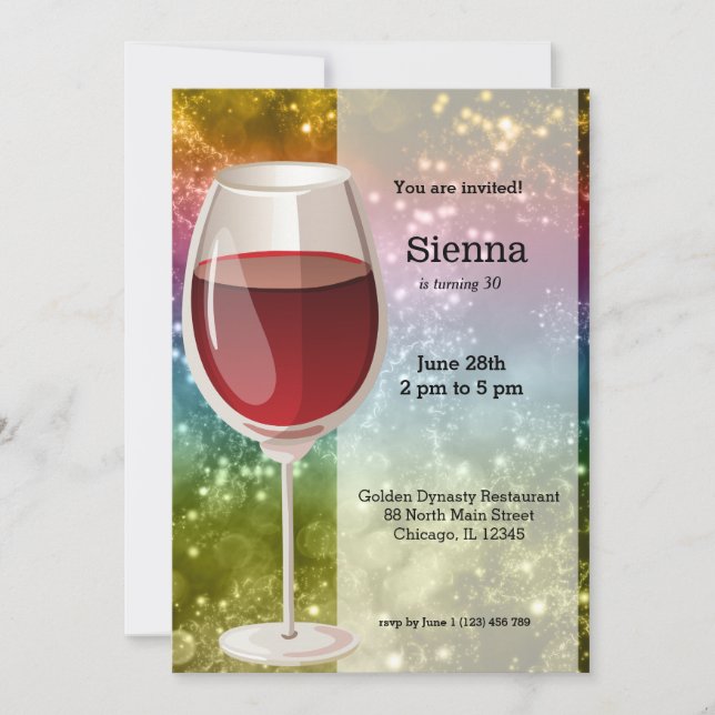 Convite Coquetéis (Frente)