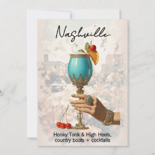 Convite *~* Coquetel A101 FOTO Nashville 10 DESPEDIDA DE S