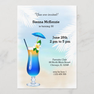 Convite Coquetel de Verão