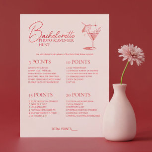 Convite Coquetel Retro Cachelorette Jogo Caçador