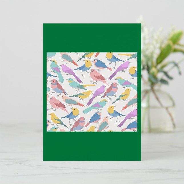 Convite Cor das aves (Criador carregado)