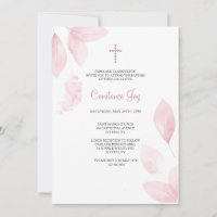 Cor de Água Rosa Deixa Religiosa
