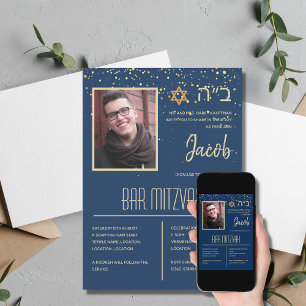 Convite Cor de Fundo Personalizada do Bar de Fotografia Ex