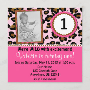 Convite cor-de-rosa do aniversário das meninas do