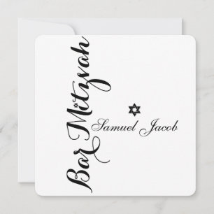 Convite Cor do Bar Clássico do PixDezines Mitzvah/DIY