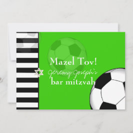 Convite Cor do bar de futebol do PixDezines mitzvah/DIY
