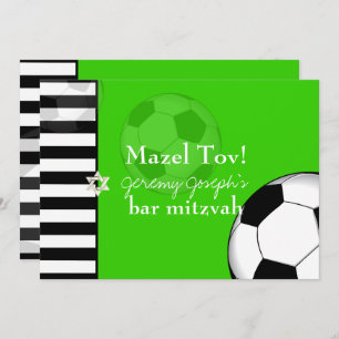 Convite Cor do bar de futebol PixDezines mitzvah/DIY