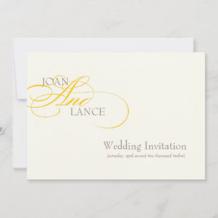 Convite Cor do PixDezines DIY, amarelo. Fonte do rico...