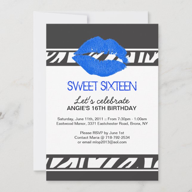 Convite Cor Personalizada (Frente)