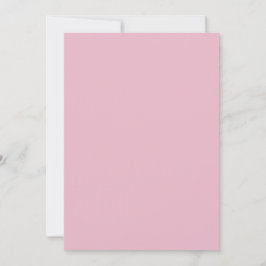 Convite Cor Rosa Flor