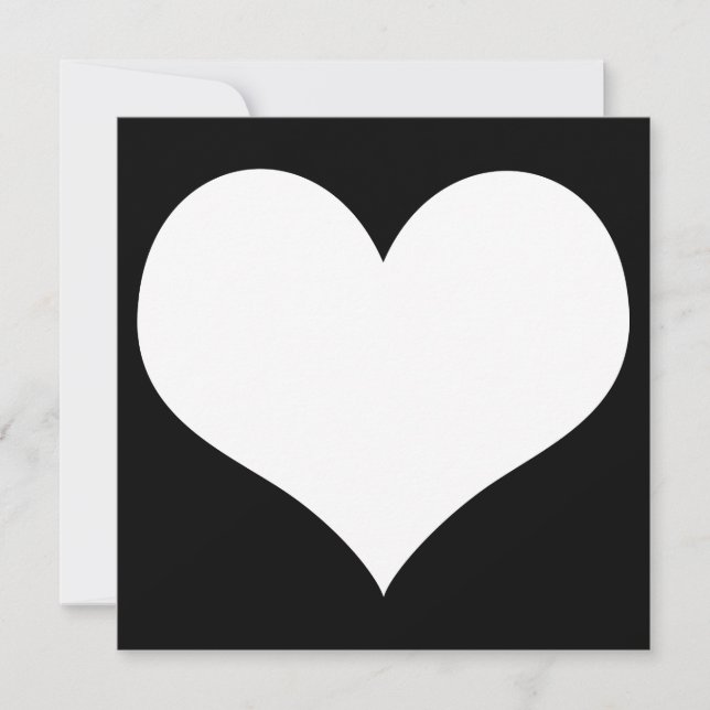 Convite coração (Frente)