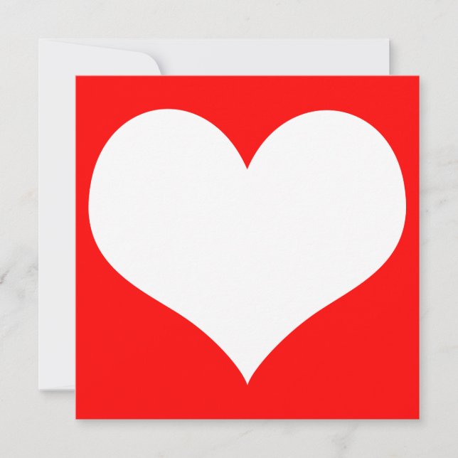 Convite coração (Frente)