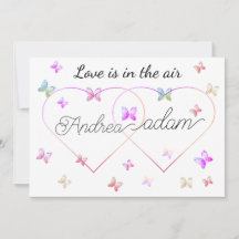 coração de borboletas modernas voando