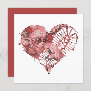 Convite coração do estômago de inicialização