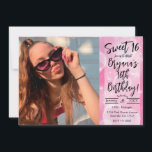 Convite Corações de Bolha Rosa Bonito Menino Aniversário D<br><div class="desc">personalizar para qualquer evento</div>