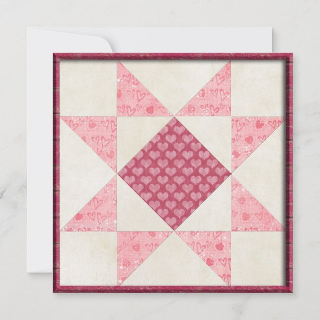 Convite Corações do Amor (Frente)