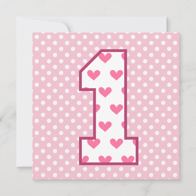 Convite Corações modernos conhecidos feitos sob encomenda (Frente)