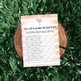 Convite Coral Striped Flamingo Que Conhece O Melhor Jogo D