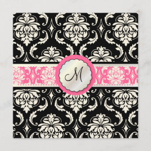 Convite Cores PixDezines Vendome Damask/DIY!